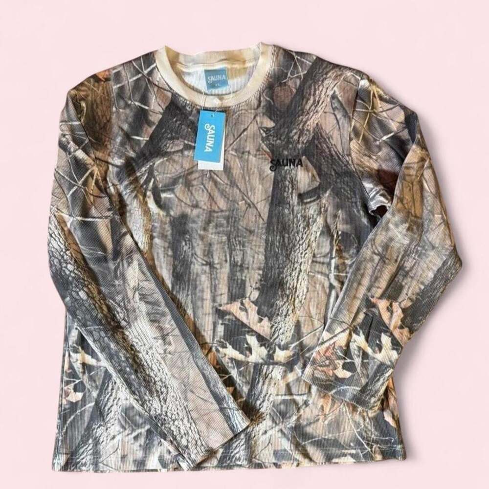 NWT Copenhagen brand SAUNA limited-edition drop RealTree camo Thermal, Size XL